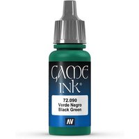 VALLEJO 772090 Black Green Ink 17 ml von VALLEJO