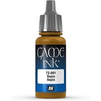 VALLEJO 772091 Sepia Ink 17 ml von VALLEJO