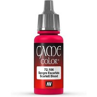 VALLEJO 772106 Scarlett Blood 17 ml von VALLEJO