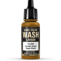 VALLEJO 773200 Wash-Color, Sepia, 17 ml VALLEJO 773200 Wash-Color, Sepia, 17 ml von VALLEJO