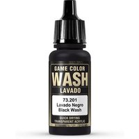 VALLEJO 773201 Wash-Color, Schwarz, 17 ml VALLEJO 773201 Wash-Color, Schwarz, 17 ml von VALLEJO