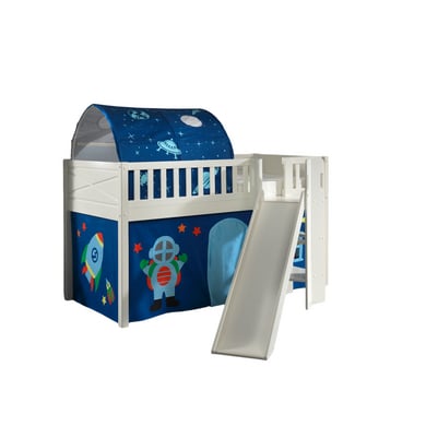 VIPACK Spielbett SCOTT 90 x 200 cm Astro 2-teilig weiß VIPACK Spielbett SCOTT 90 x 200 cm Astro 2-teilig weiß von vipack