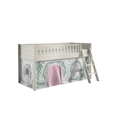 VIPACK Spielbett SCOTT 90 x 200 cm Birdy weiß von vipack