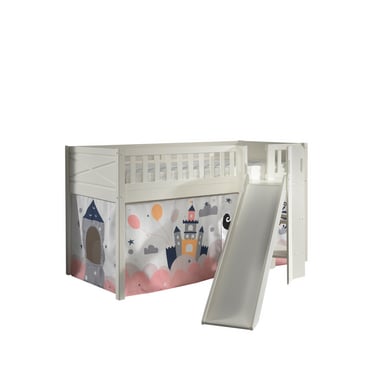 VIPACK Spielbett SCOTT 90 x 200 cm Princess Sophie weiß von vipack