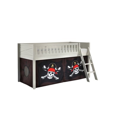 VIPACK Spielbett SCOTT Caribian Pirate weiß von vipack
