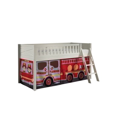 VIPACK Spielbett SCOTT Fire Rescue weiß von vipack