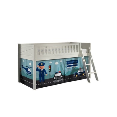 VIPACK Spielbett SCOTT Police weiß von vipack