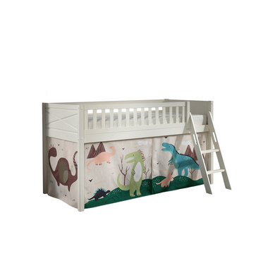 VIPACK Spielbett Scott Dino weiß von vipack