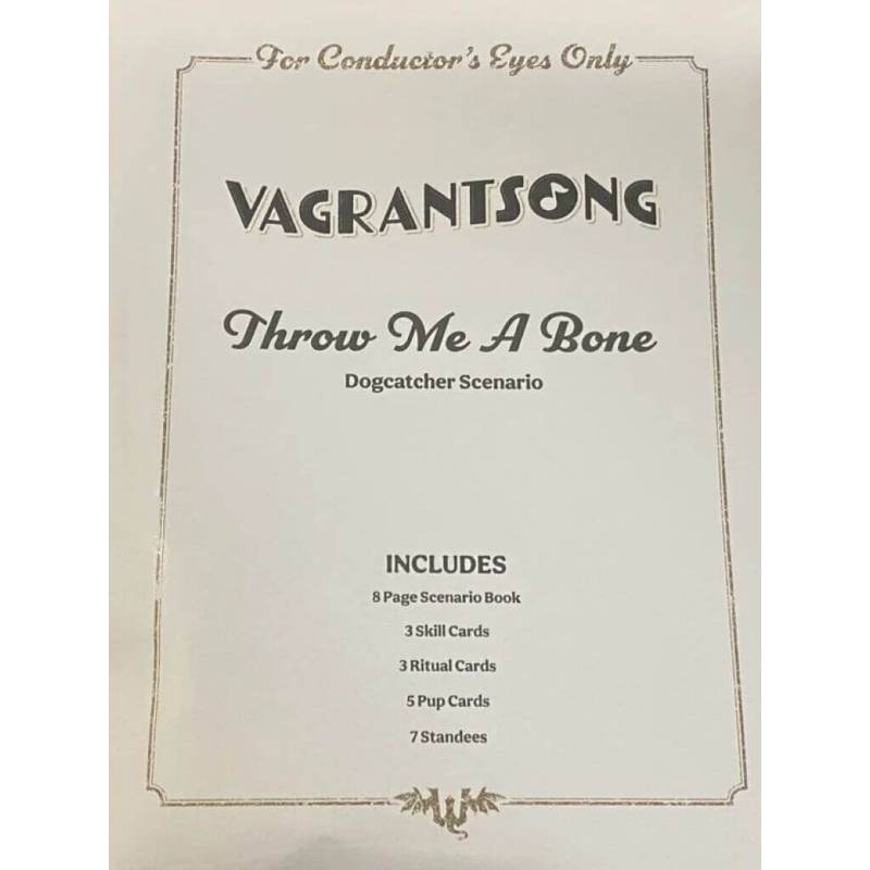 Vagrantsong: Throw me a Bone Scenario - engl.