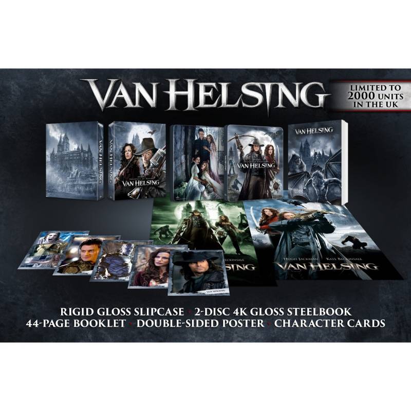 Van Helsing Collector's Edition 4K UHD & Blu-Ray Steelbook Van Helsing Collector's Edition 4K UHD & Blu-Ray Steelbook