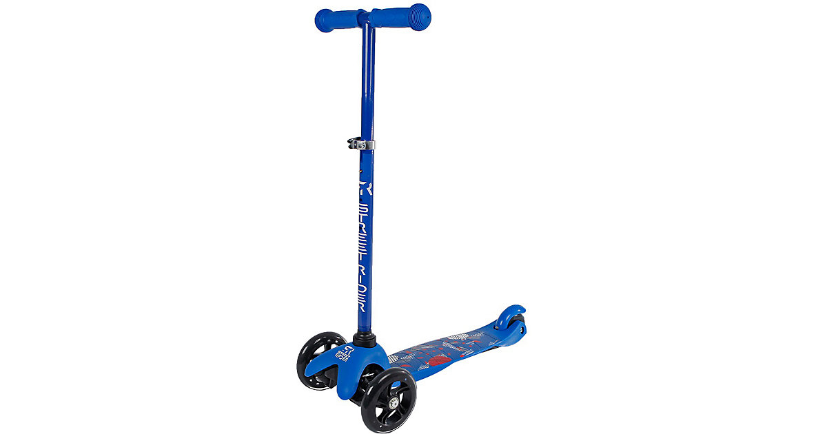 Van Manen Street Rider Dreiradroller (Kinderroller, Roller) aus Metall blau von Van Manen