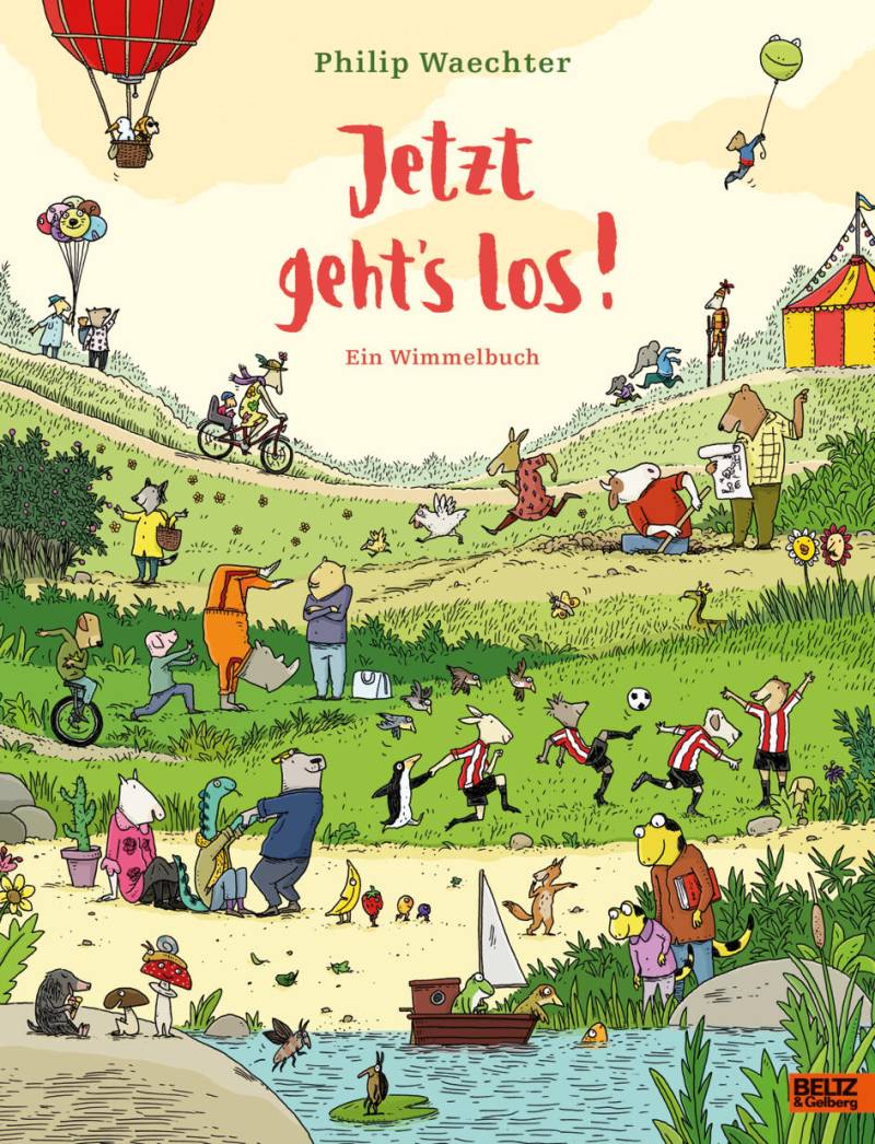 Verlagsgruppe Beltz - Jetzt gehts los. Ein Wimmelbuch