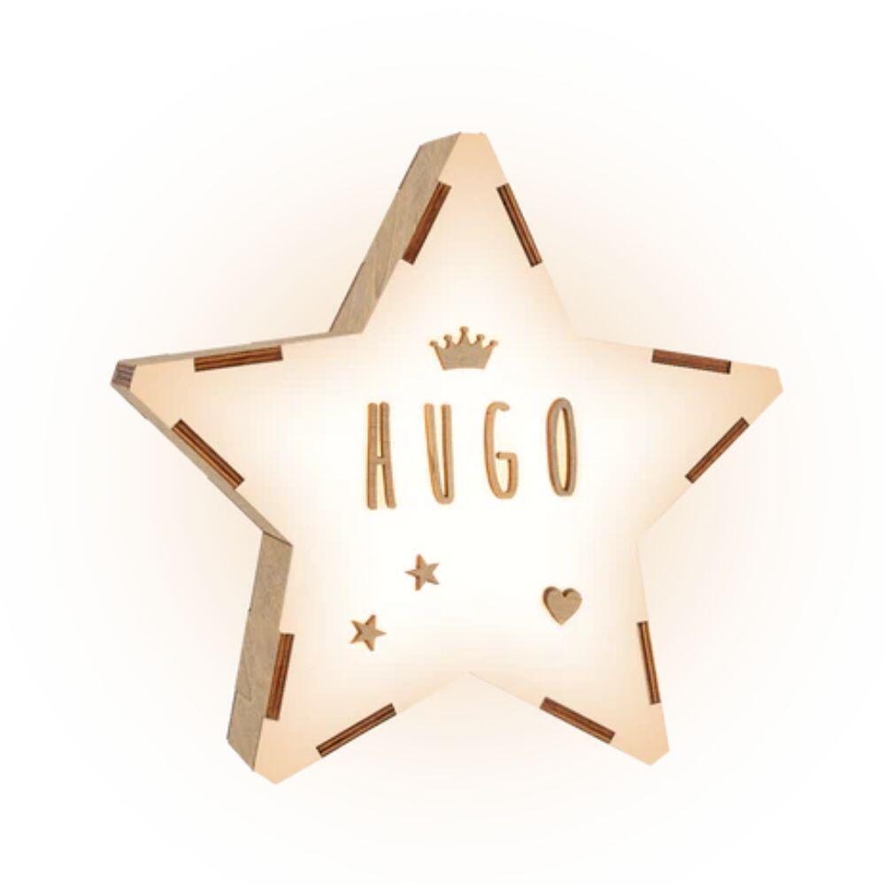 Vintiun - Vintiun Nachtlicht Stern mittel, batteriebetrieben, personalisierbar mit Buchstaben-Kit Vintiun - Vintiun Nachtlicht Stern mittel, batteriebetrieben, personalisierbar mit Buchstaben-Kit