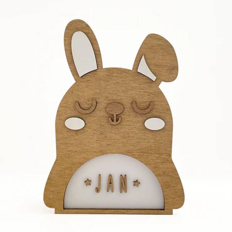 Vintiun - Vintiun Personalisierbares Nachtlicht Hase Vintiun - Vintiun Personalisierbares Nachtlicht Hase