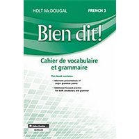 Vocabulary and Grammar Workbook Student Edition Level 3 von HarperCollins