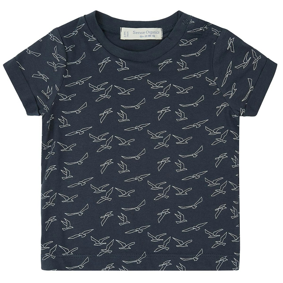 Vogel Shirt kurzarm - navy 62/68