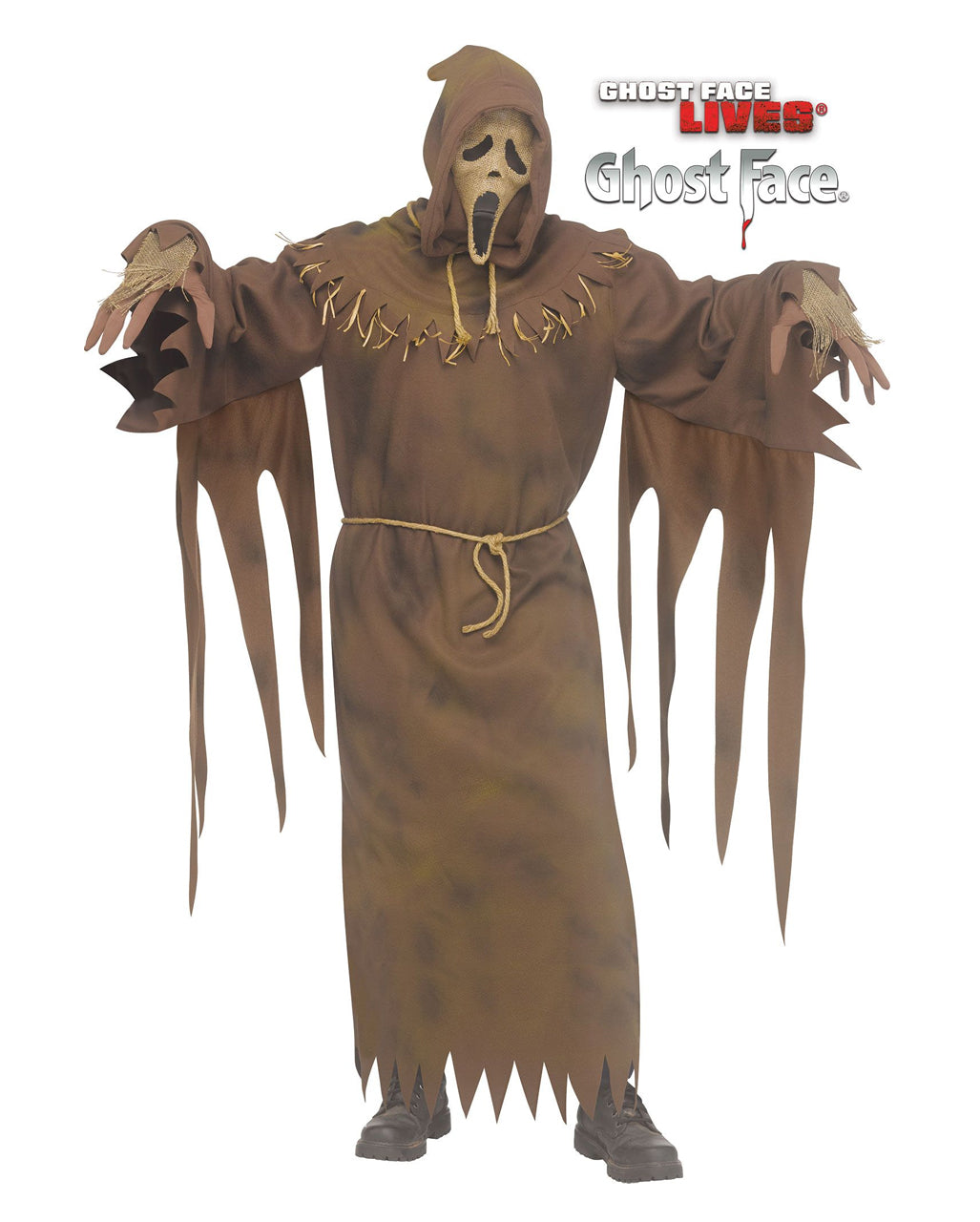 Vogelscheuche Ghost Face Kostüm