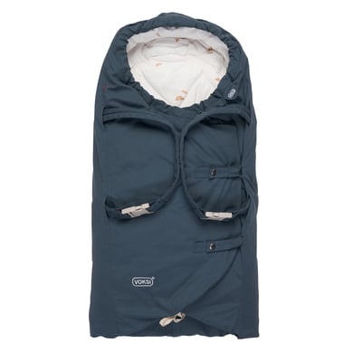 Voksi® Carry Fußsack Poppy Blue - Wings von VOKSI