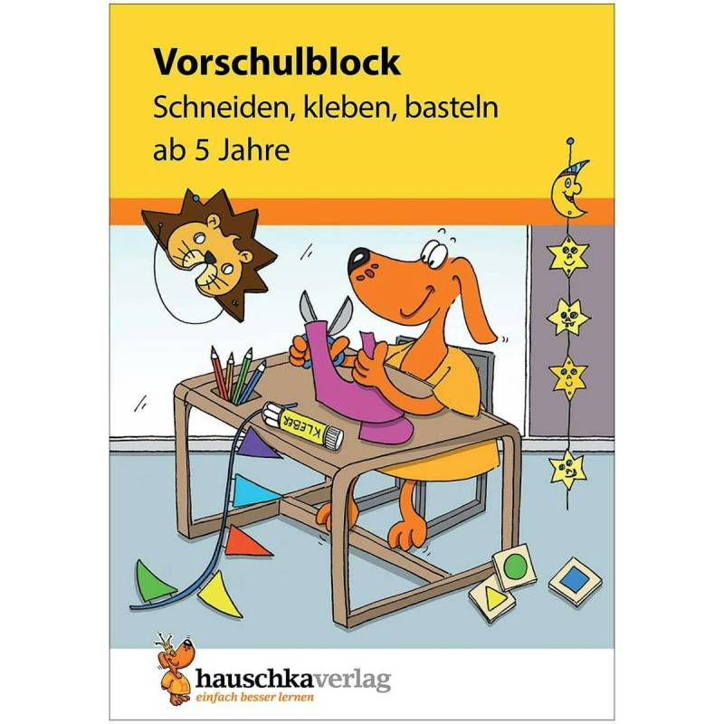 Vorschulblock zum Basteln ab 5 Jahre