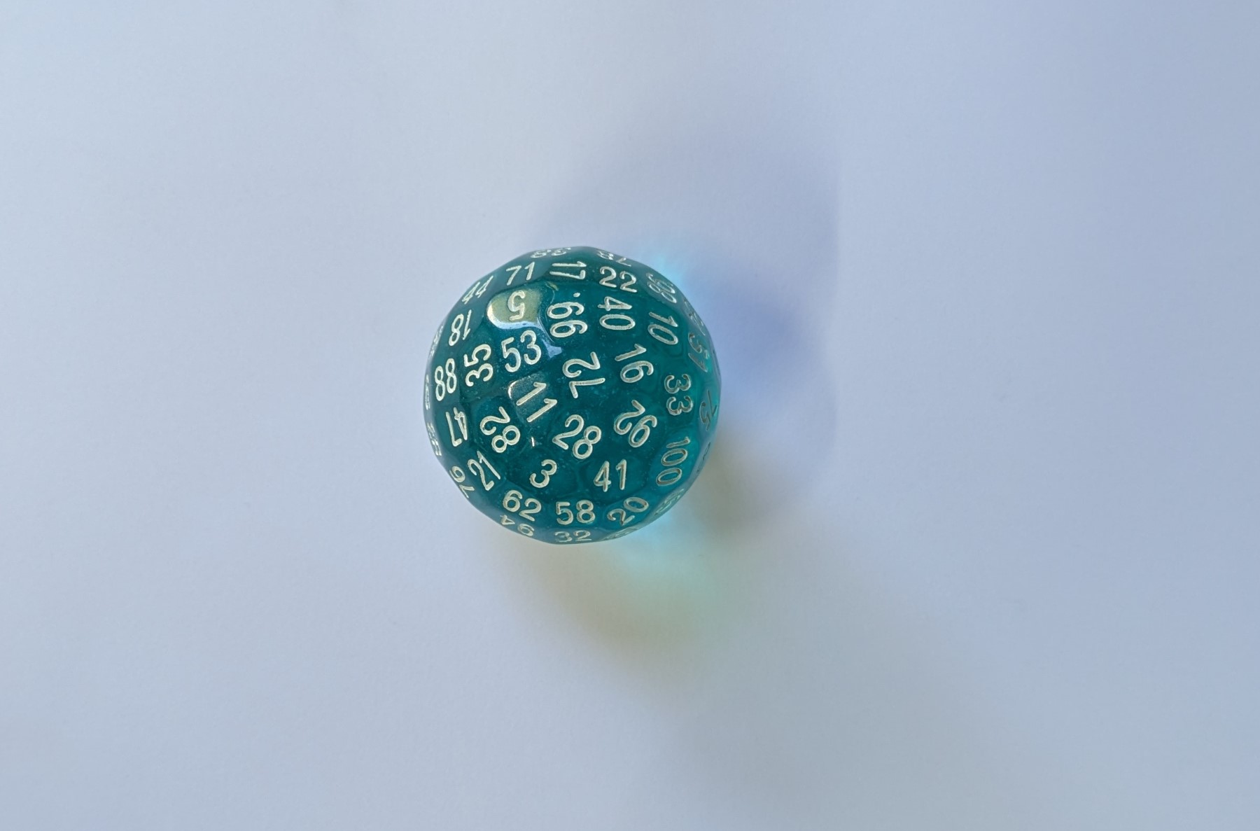 W100 Transparent T�rkis - W�rfel