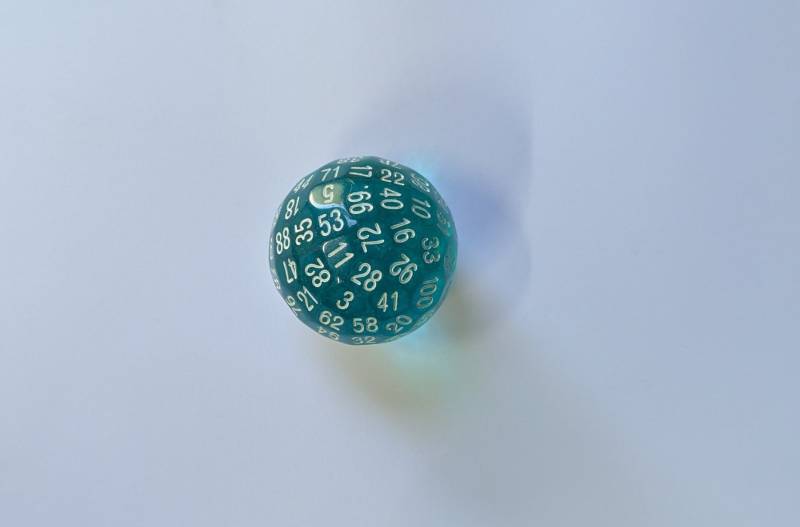 W100 Transparent T�rkis - W�rfel W100 Transparent T�rkis - W�rfel