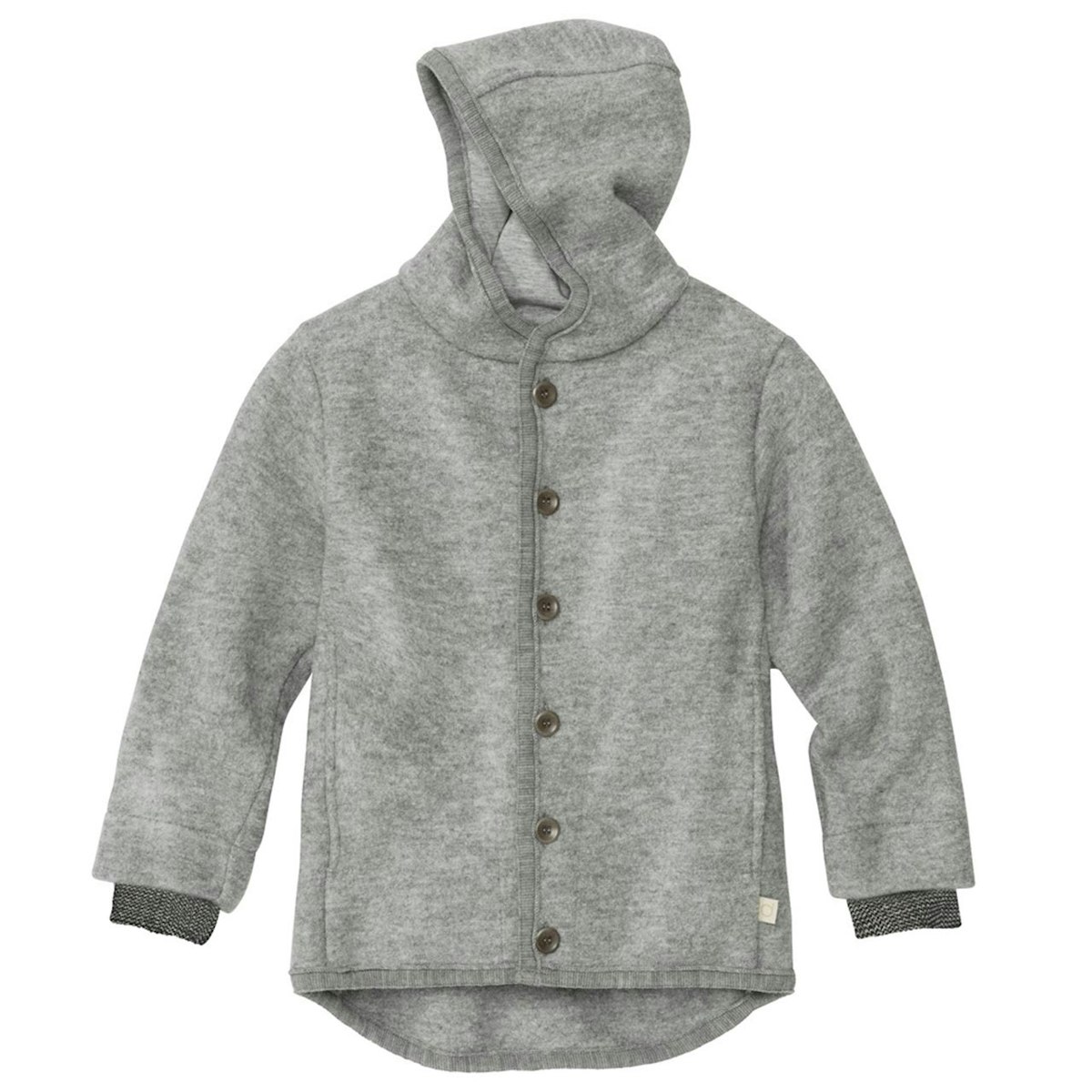 Walk-Jacke mit Knopfleiste in grau 134/140