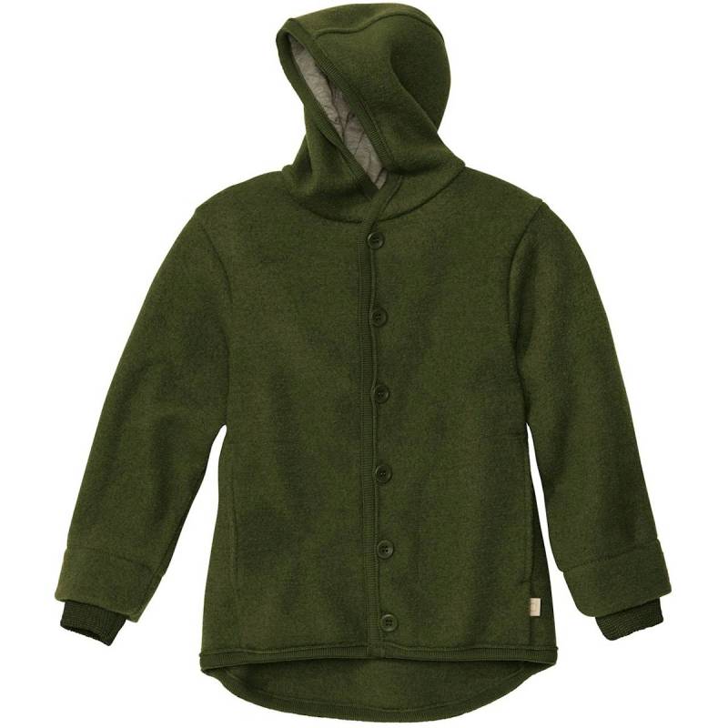 Walk-Jacke mit Knopfleiste in oliv-grün 134/140