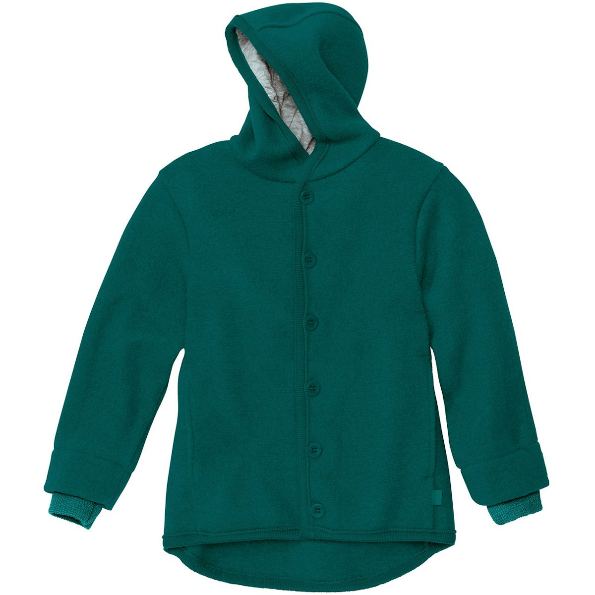 Walk-Jacke mit Knopfleiste in petrol 134/140