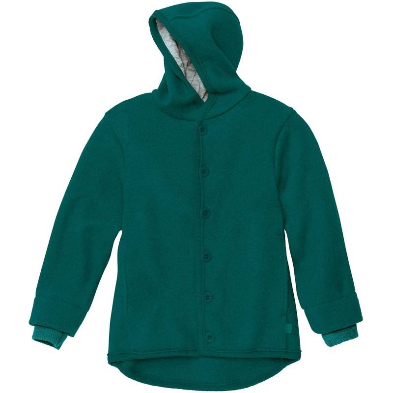 Walk-Jacke mit Knopfleiste in petrol 134/140
