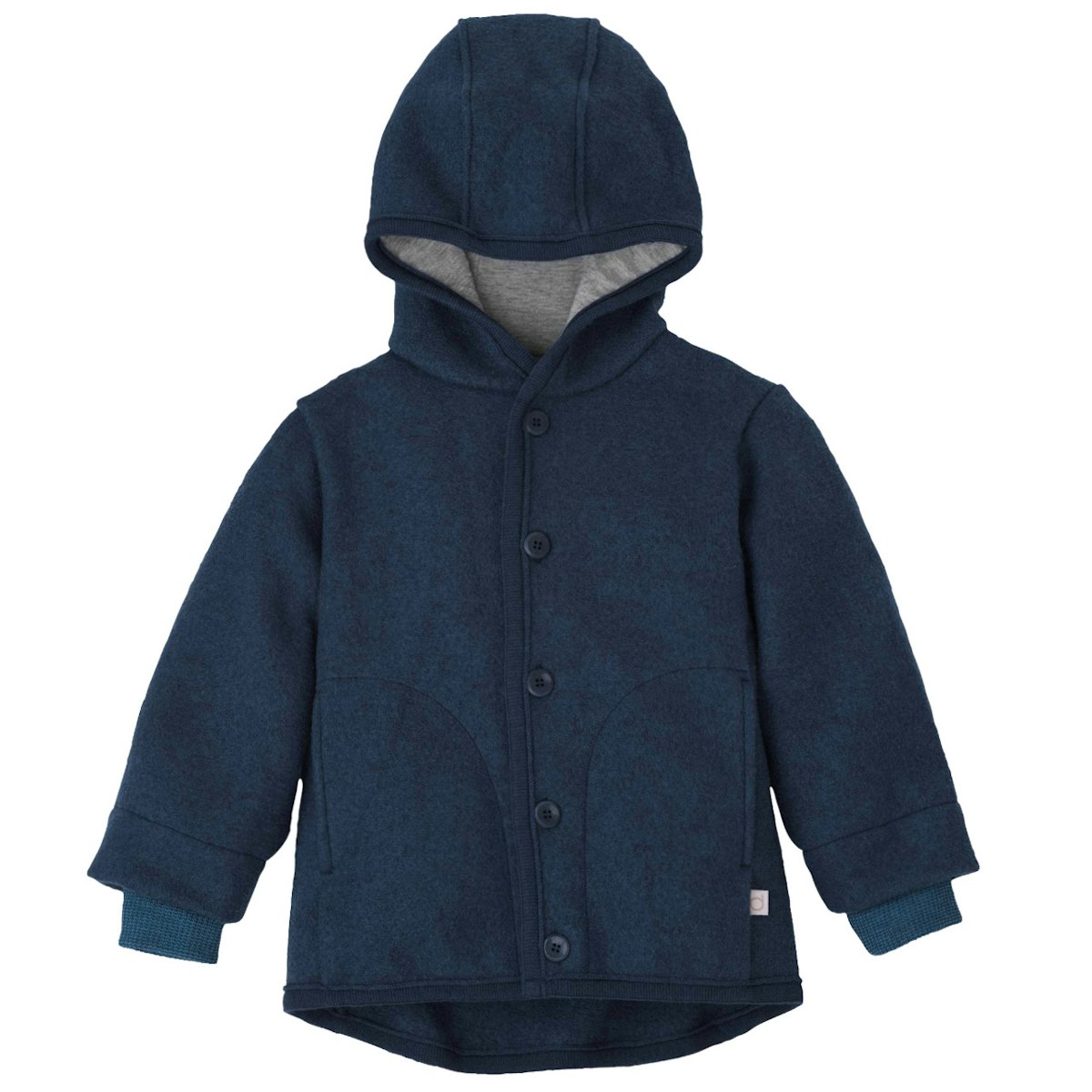 Walk Jacke mit Knopfleiste indigo 110/116