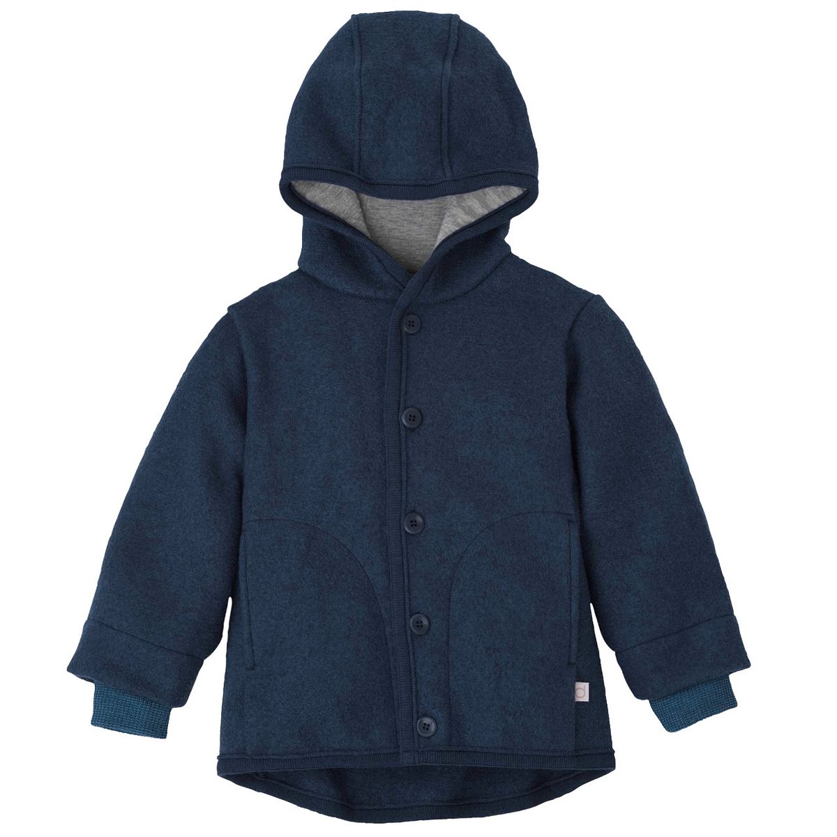 Walk Jacke mit Knopfleiste indigo 134/140