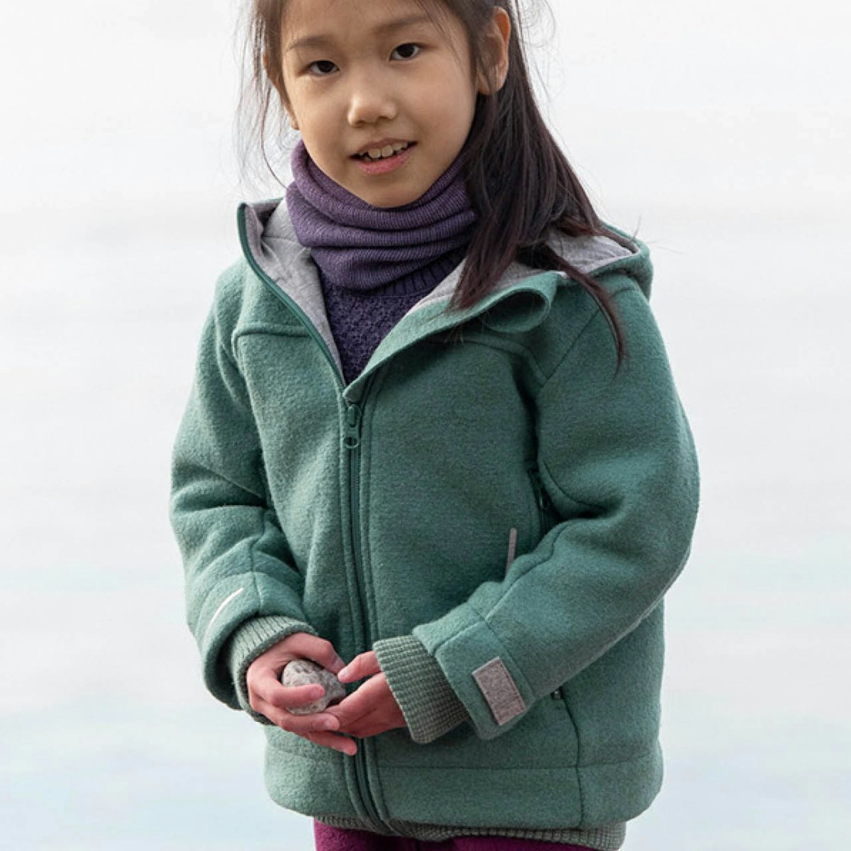 Walk Outdoor Jacke gefüttert eukalyptus 128