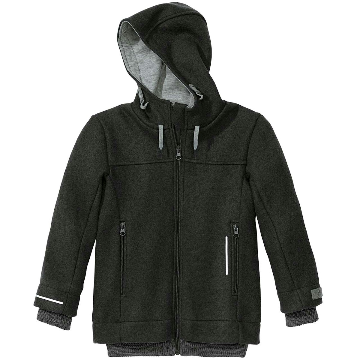 Walk Outdoor Jacke gefüttert in anthrazit 116