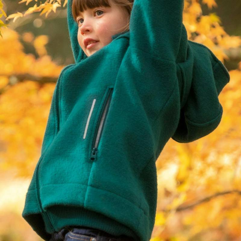 Walk Outdoor Jacke gefüttert in petrol 164 Walk Outdoor Jacke gefüttert in petrol 164
