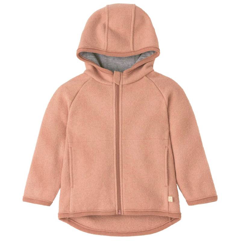 Walkjacke mit Reissverschluss rosa 74/80