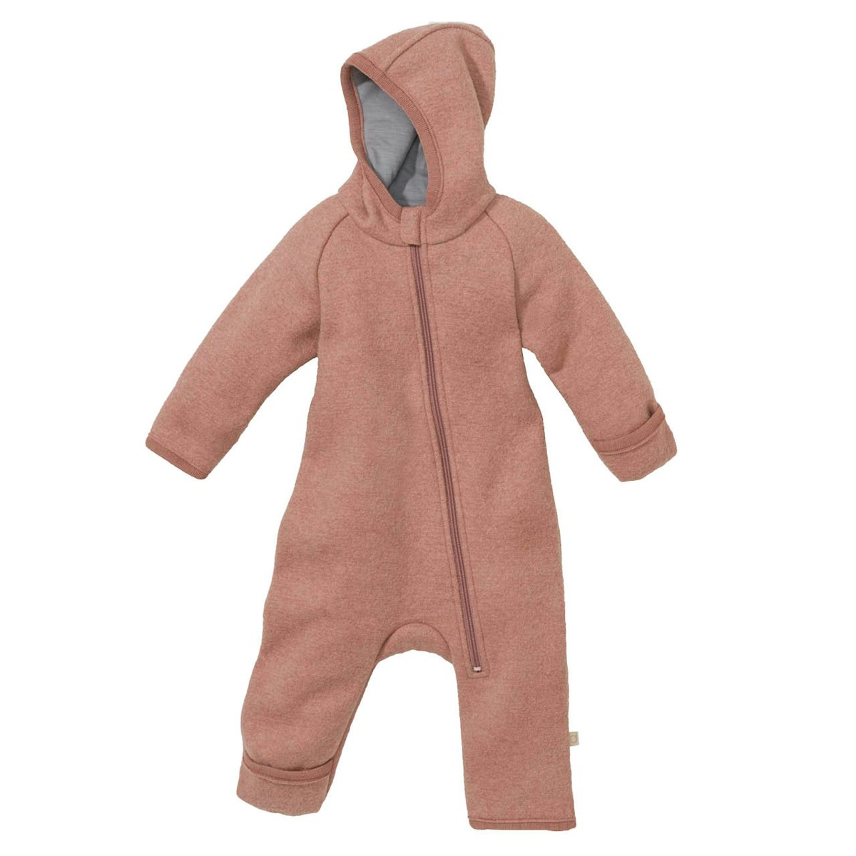 Walkoverall mit Reissverschluss atmungsaktiv rosa 98/104