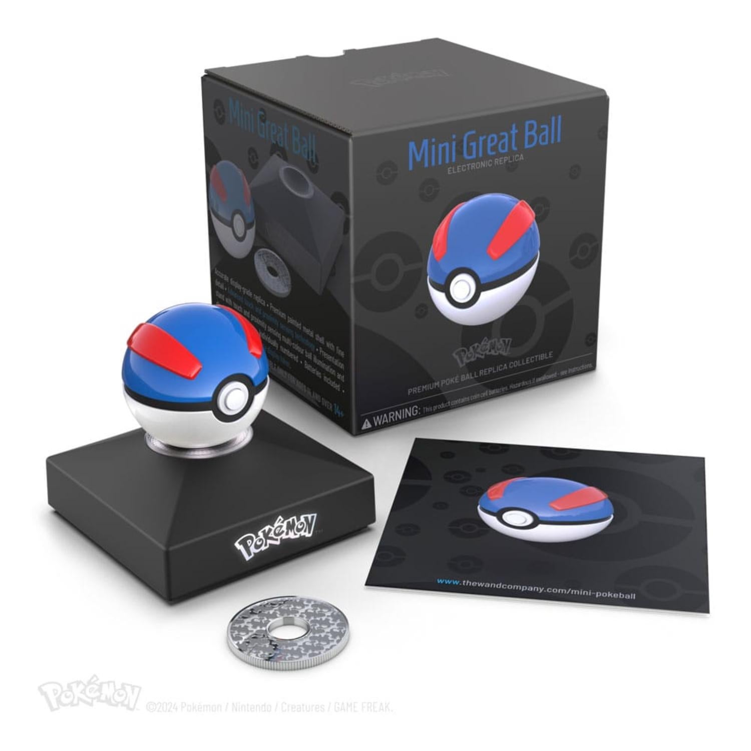 Wand Company Pokémon Mini Die-Cast Great Ball Replica Wand Company Pokémon Mini Die-Cast Great Ball Replica