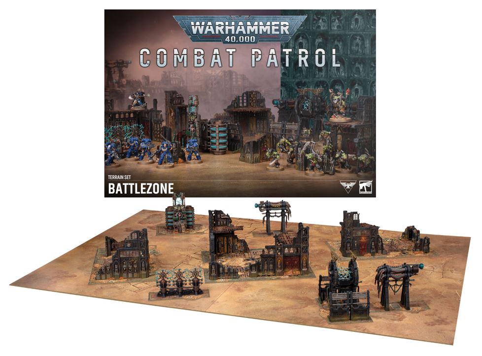 Warhammer 40.000 Combat Patrol Battlezone Terrain Set 11. Ed.