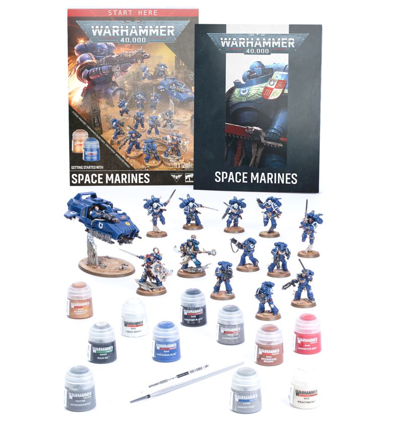 Warhammer 40.000 Getting Started: Space Marines 11. Ed. EN Games Workshop 40k