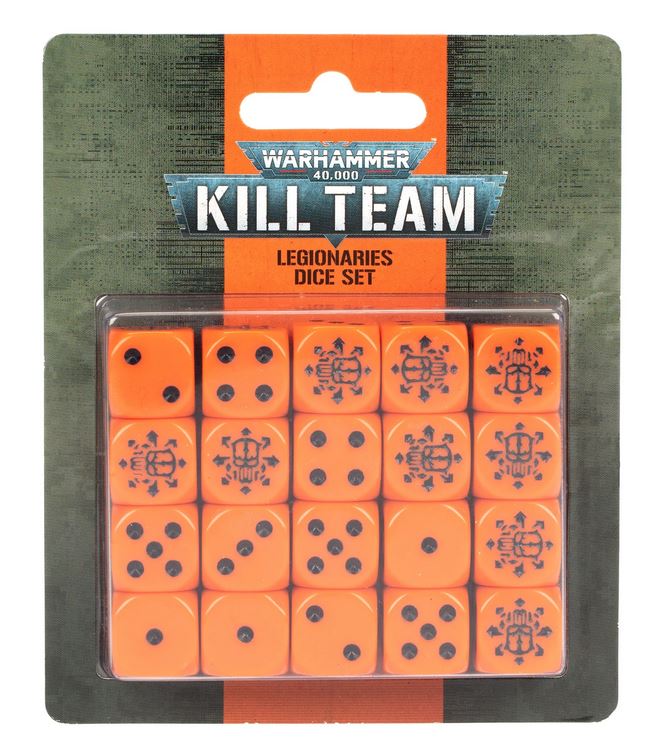 Warhammer 40.000 Kill Team Chaos Space Marines Legionaries Dice Set 20 Würfel GW