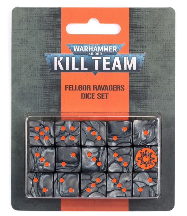 Warhammer 40.000 Kill Team Fellgor Ravagers Dice Set Dice Set 15 Würfel GW