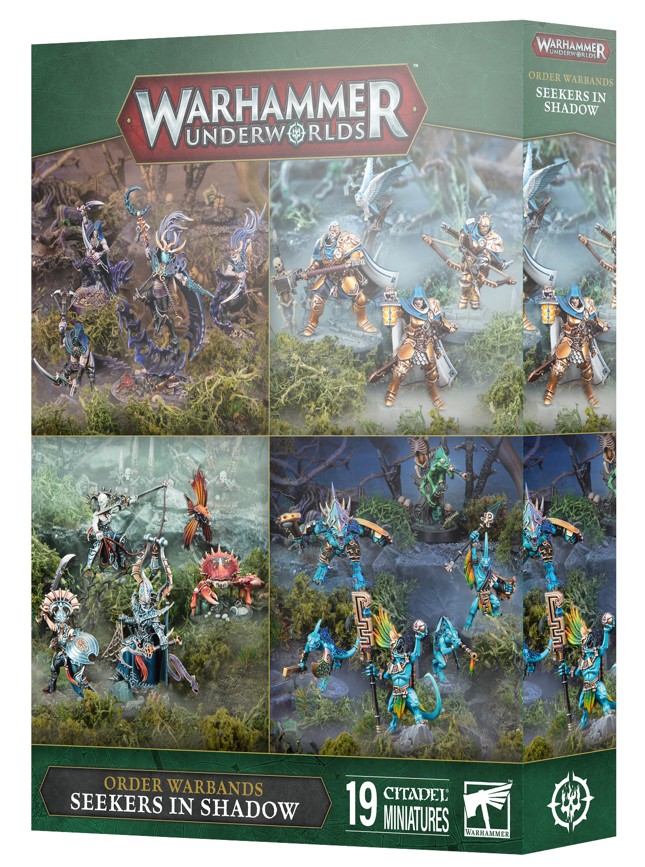 Warhammer Underworlds Order Seekers in Shadow Games Workshop Warband