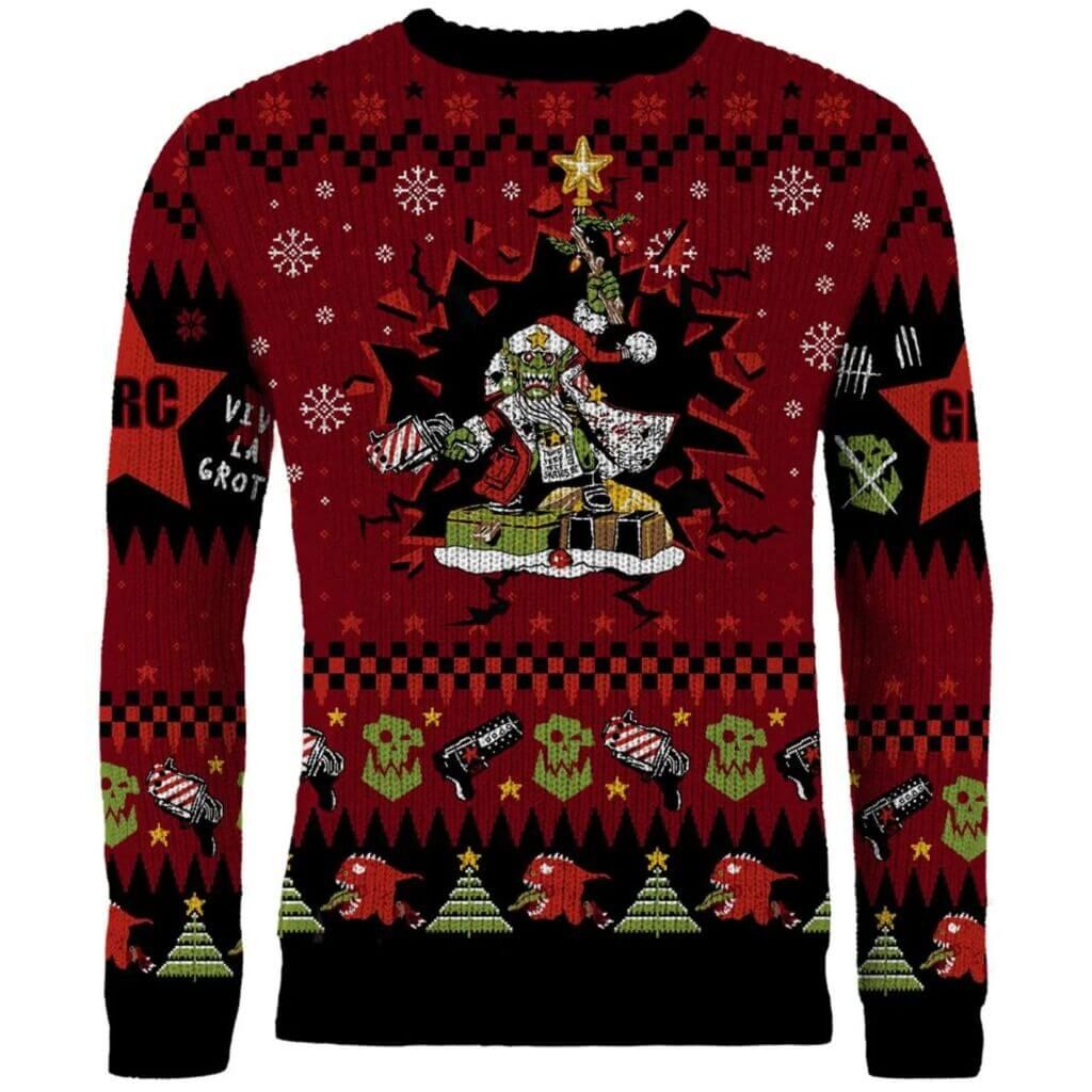 Warhammer: Da Rote Gobbo Weihnachts-Pullover XL