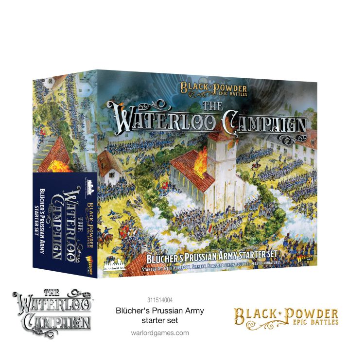 Warlord Games Black Powder Epic Battles Waterloo Blücher's Prussian Army Starter Set