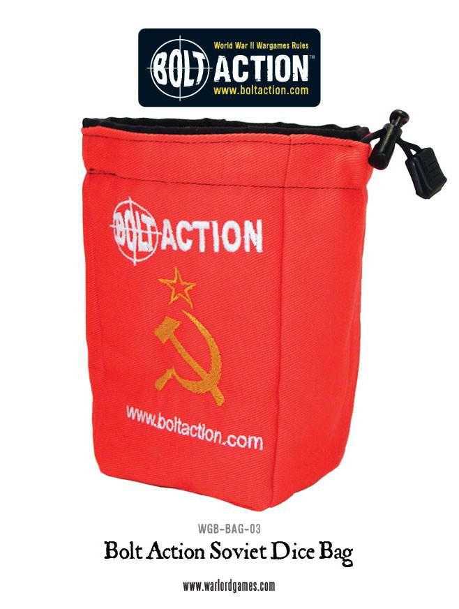 Warlord Games Bolt Action Soviet Army Dice Bag Würfelbeutel für Order Dice Warlord Games Bolt Action Soviet Army Dice Bag Würfelbeutel für Order Dice