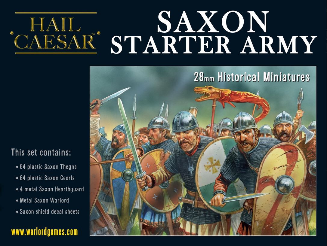Warlord Games Saxon Starter Army 28mm Hail Caesar Sachsen Armee Box