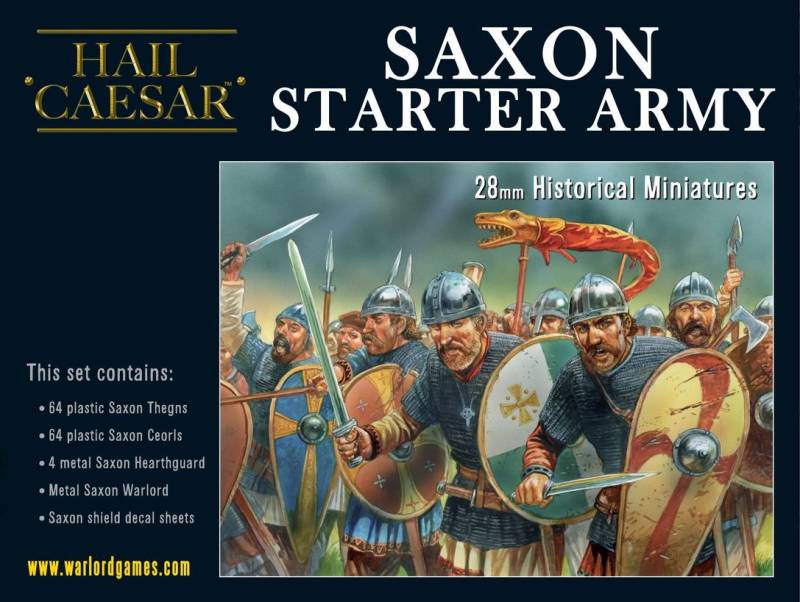 Warlord Games Saxon Starter Army 28mm Hail Caesar Sachsen Armee Box Warlord Games Saxon Starter Army 28mm Hail Caesar Sachsen Armee Box