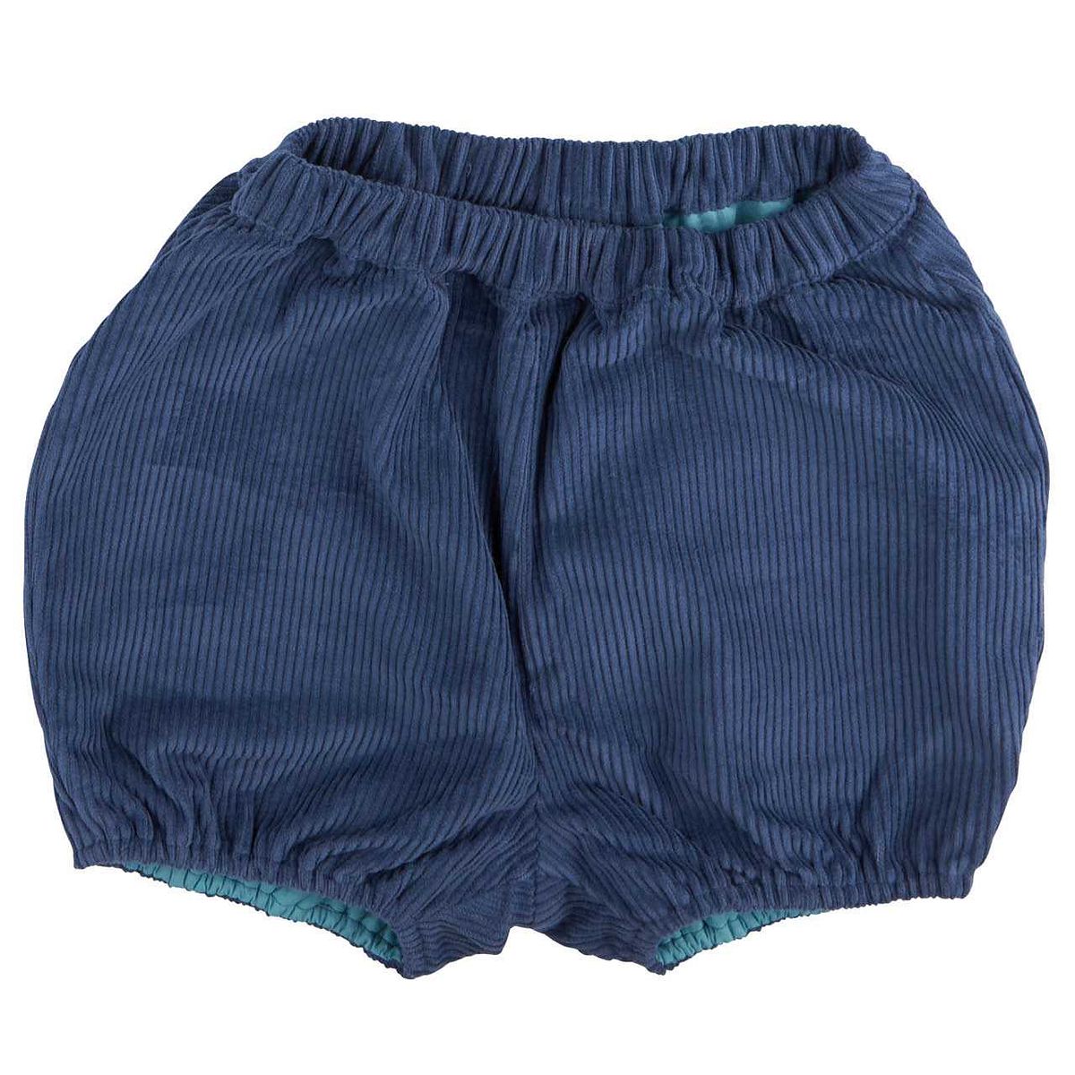 Warme, robuste Cord Shorts dunkelblau 80