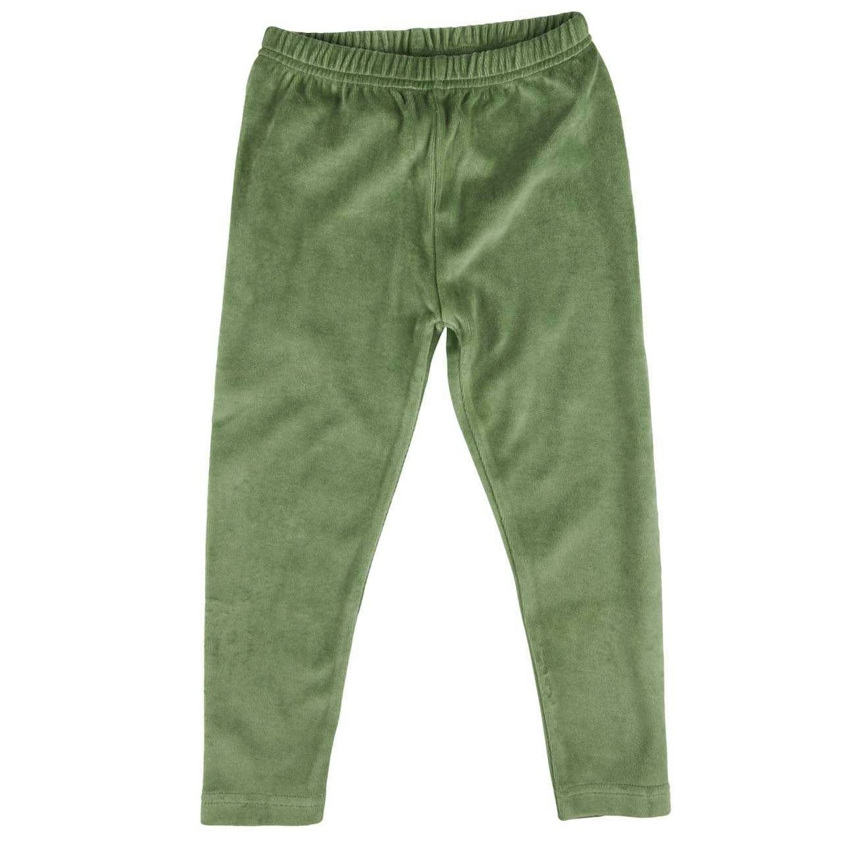 Warme, weiche Velour Leggings basil 98