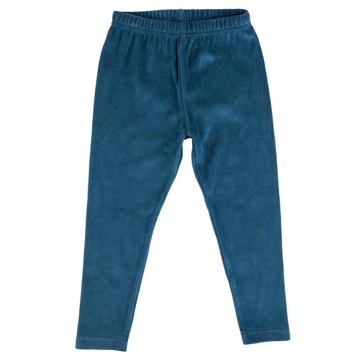 Warme, weiche Velour Leggings dunkelblau 74